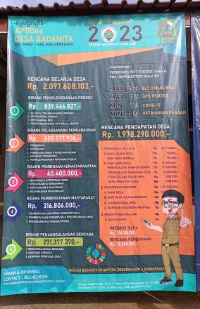 TRANSPARANSI APBDes 2023