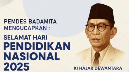 SPIRIT HARI PENDIDIKAN NASIONAL TAHUN 2025 BAGI PEMERINTAH DESA