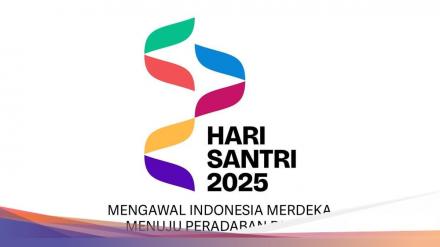 HARI SANTRI NASIONAL 2025, MENGAWAL INDONESIA MERDEKA MENUJU PERADABAN DUNIA